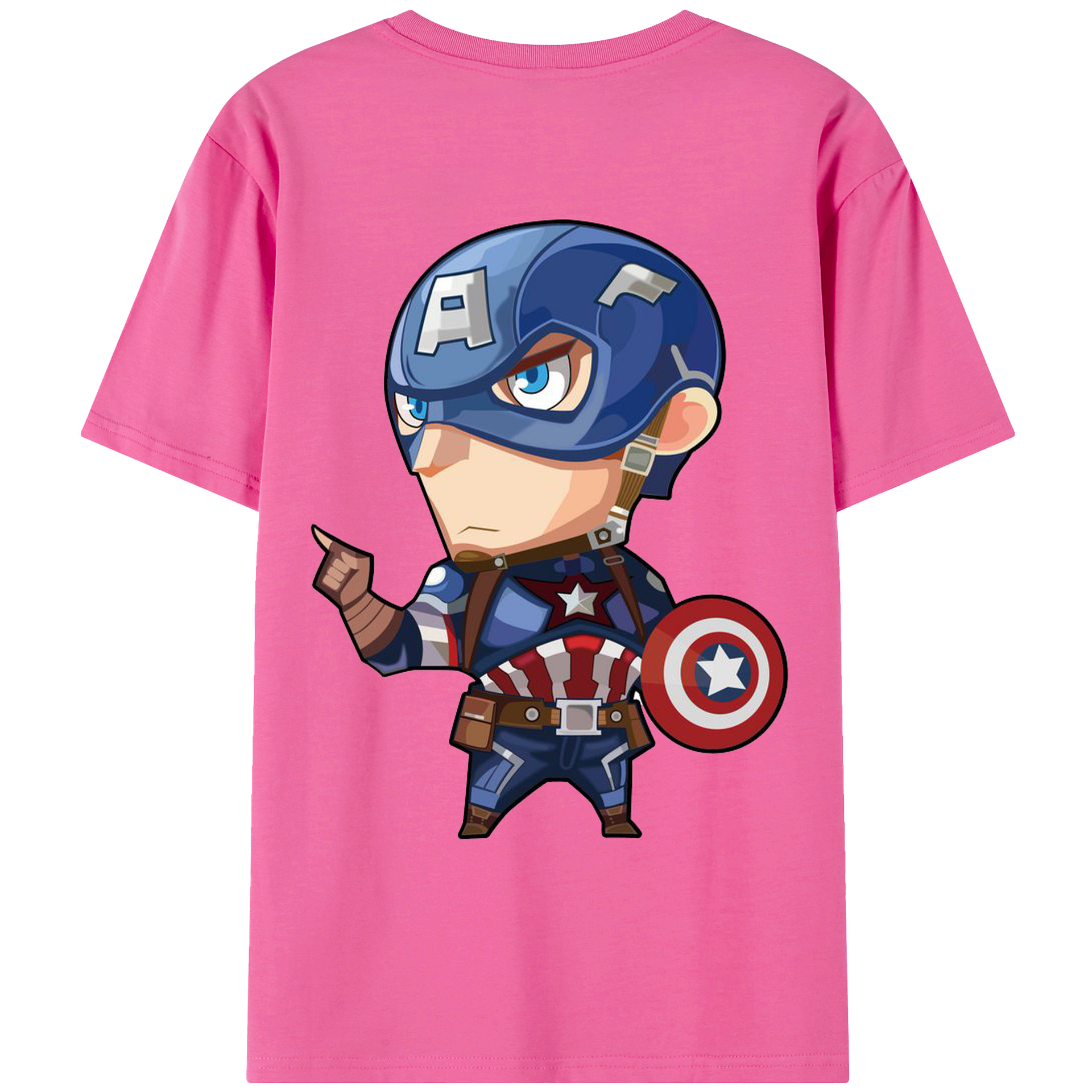 （画像用） アベンジャーズ The Avengers レディース半袖Tシャツ(バックプリント)